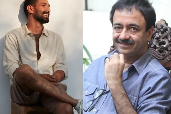 Vikrant Massey and Rajkumar Hirani 