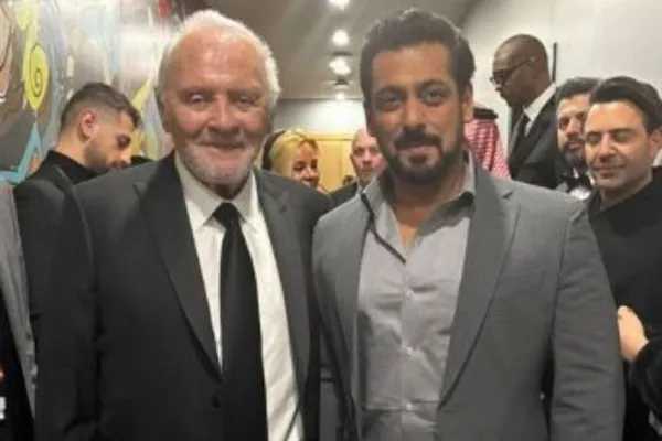 Anthony Hopkins and Salman Khan 