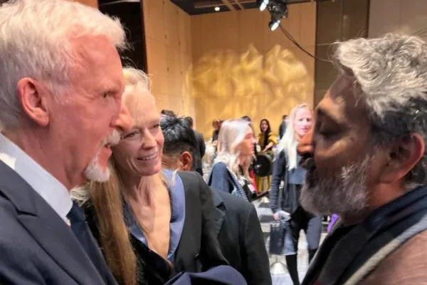 SS Rajamouli and James Cameron 