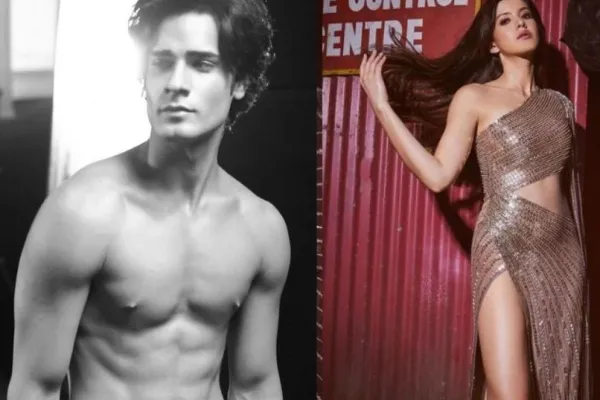 Aaman Devgan and Shanaya Kapoor 