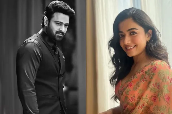 Prabhas and Rashmika Mandanna 