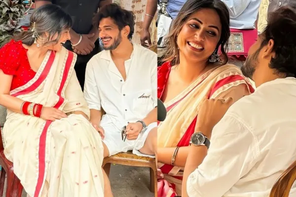 Hina Khan and Munawar Faruqui 