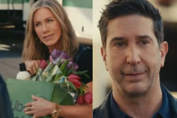 Jennifer aniston and David Schwimmer 
