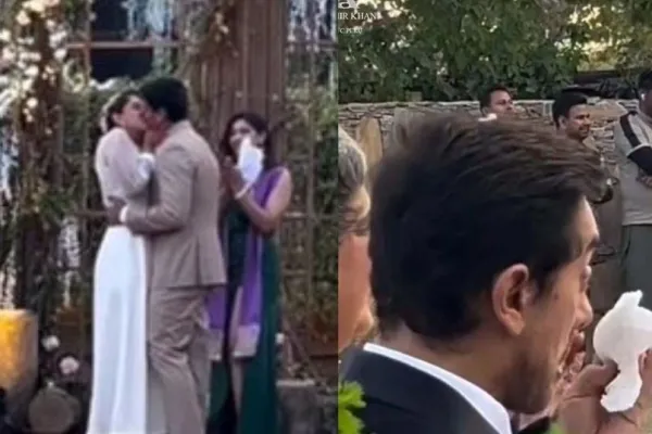 Ira Khan, Nupur Shikhare and Aamir Khan 