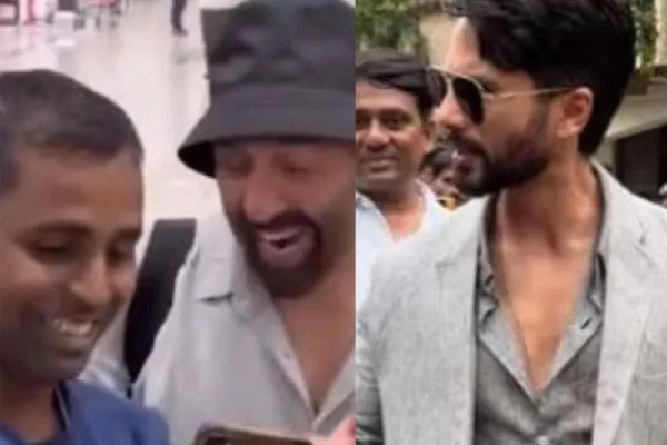 Sunny Deol and Shahid Kapoor 