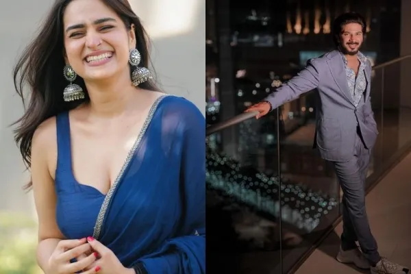 Ayesha Khan and Dulquer Salmaan 