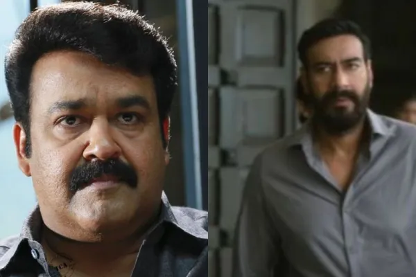 Mohanlal and Ajay Devgn 