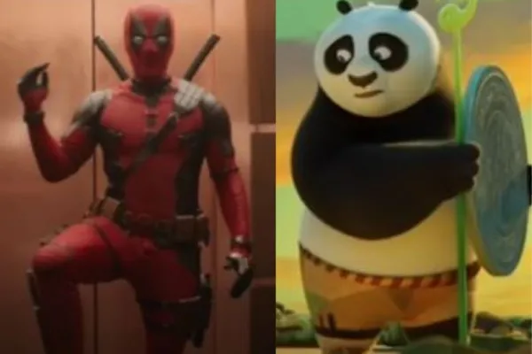 Deadpool and Kung Fu Panda 