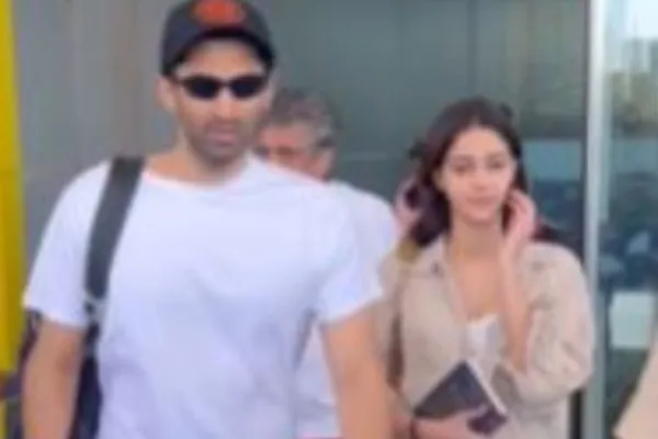 Aditya Roy Kapur and Ananya Panday 