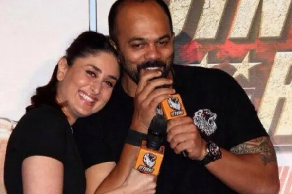 Kareena Kapoor and Rohit Shetty 