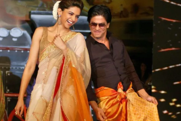 Deepika Padukone and SRK 