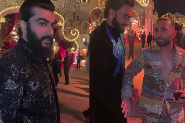 Arjun Kapoor, Ranveer Singh and Orry 