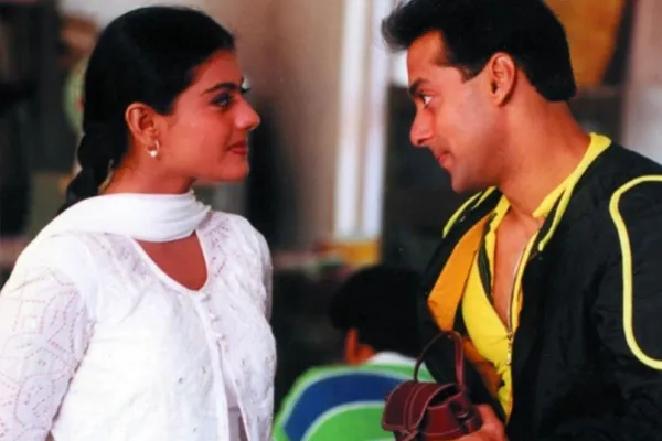 Kajol and Salman Khan 