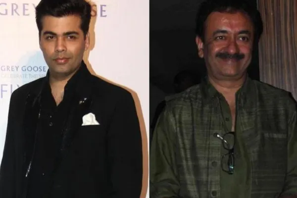 Karan Johar and Rajkumar Hirani 