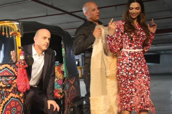 Vin Diesel and Deepika Padukone 