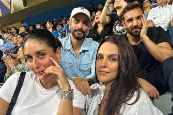 Kareena Kapoor, Neha Dhupia, Angad Bedi and John Abraham 