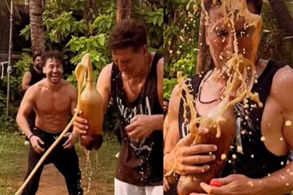 Tiger Shroff and Akshay Kumar 