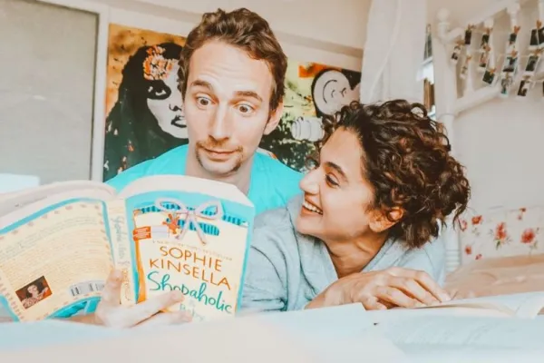 Taapsee Pannu and Mathias Boe 