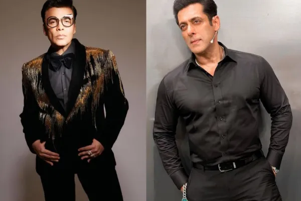 Karan Johar and Salman Khan 