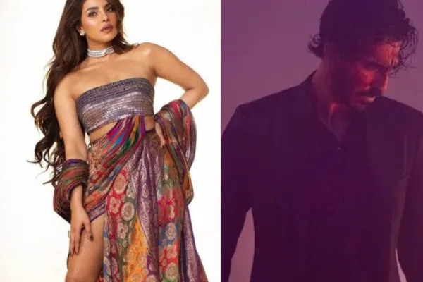 Priyanka Chopra and Dev Patel 