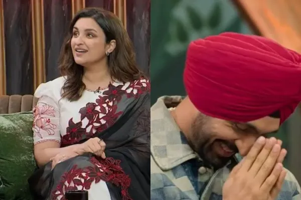 Parineeti Chopra and Diljit Dosanjh 