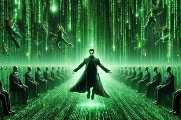 Matrix movie 