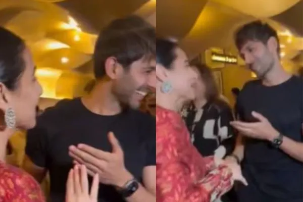 Kartik Aaryan and Vidya Balan 