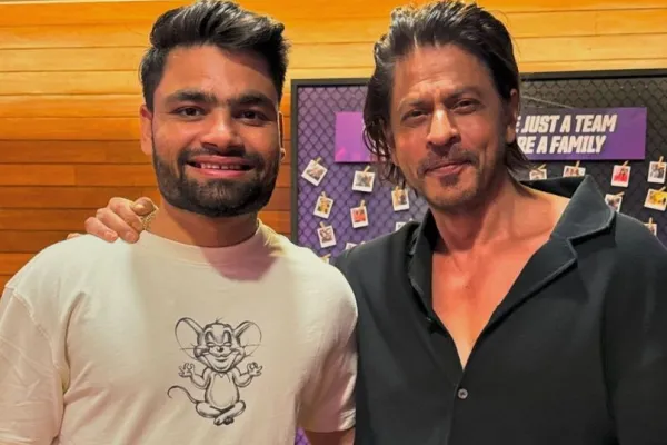 Rinku Singh and SRK 