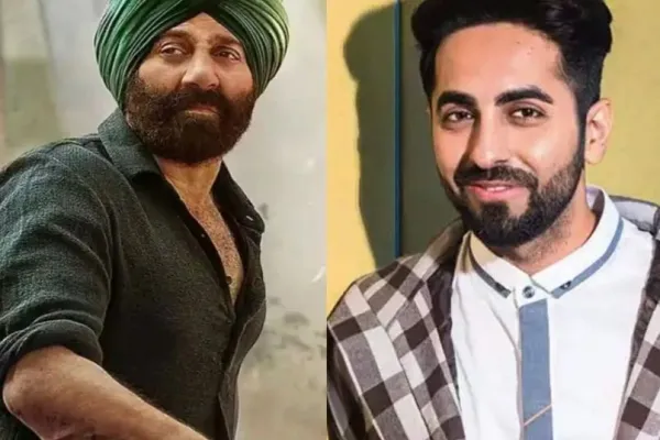 Sunny Deol and Ayushmann Khurrana 