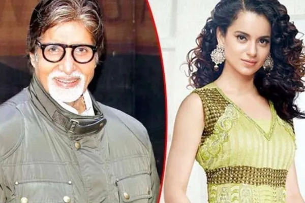 Amitabh Bachchan and Kangana Ranaut 
