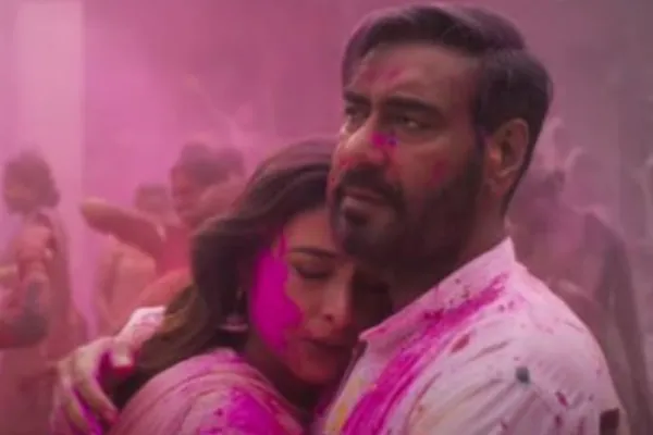 Tabu and Ajay Devgn 