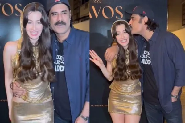 Giorgia and Sikander Kher 