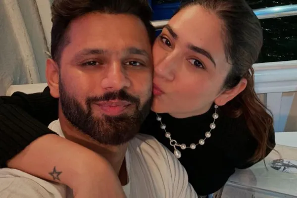 Rahul Vaidya and Disha Parmar 