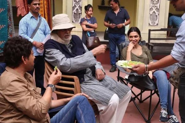 Deepika Padukone, Big B and Irrfan Khan 