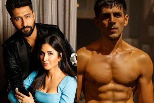Vicky Kaushal, Katrina Kaif and Kartik Aaryan 