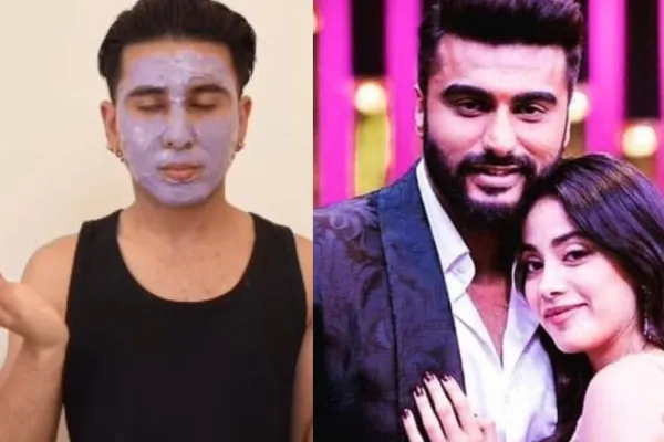 Orry, Arjun and Janhvi Kapoor 