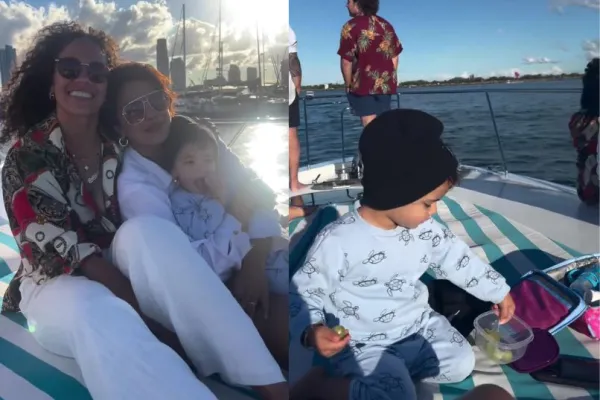 Priyanka Chopra Jonas with daughter 