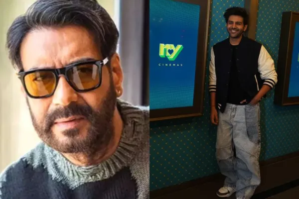 Ajay Devgn and Kartik Aaryan 