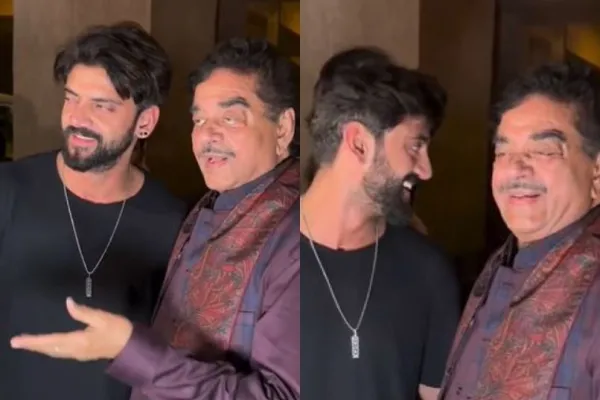 Shatrugan Sinha and Zaheer Iqbal 