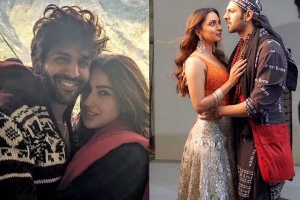 Kartik Aaryan, Sara Ali Khan and Kiara Advani 