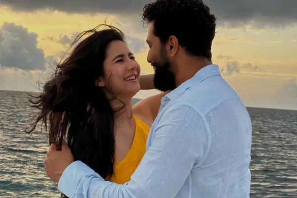 Vicky Kaushal and Katrina Kaif 