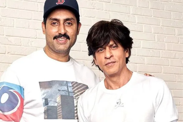 Abhishek Bachchan and SRK