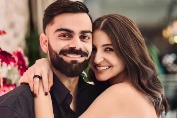 Virat Kohli and Anushka Sharma 