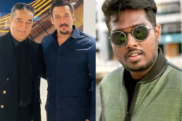Kamal Haasan, Salman Khan and Atlee 