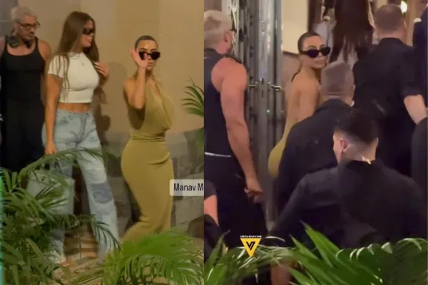 Kim and Khloe Kardashian 