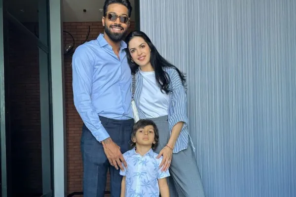 Hardik Pandya and Natasa Stankovic 