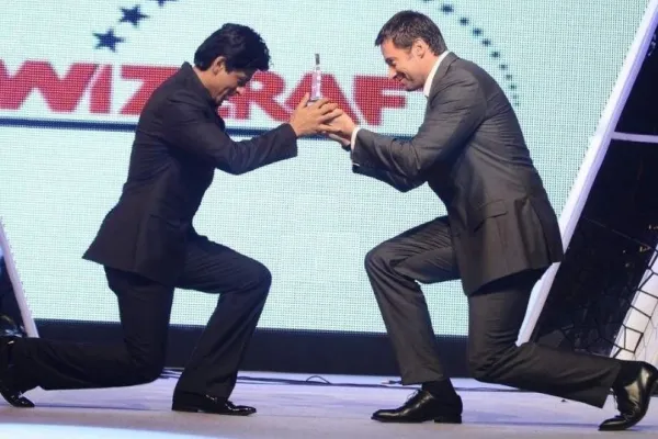 SRK and Hugh Jackman 