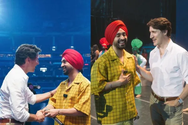 Diljit Dosanjh Justin Trudeau