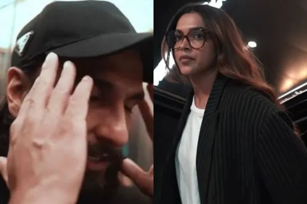 Ranveer Singh and Deepika Padukone 