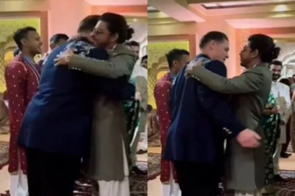 John Cena and SRK 